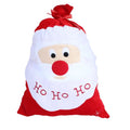 Wholesale 68*50cm Large Size Christmas Ornaments Velvet Material Santa Claus Christmas Candy Bag Gift Bag Christmas Gift Bag