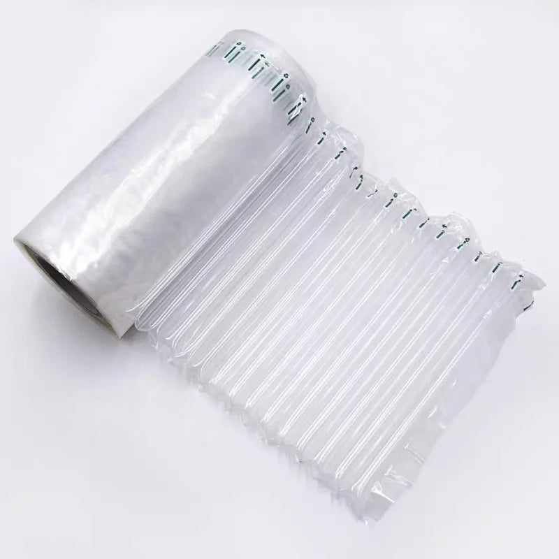 30 - 35 CM Width Shockproof Packing Materials Air Column Cushioning Bag Shipping Protective Film Roll for Glass Bottle