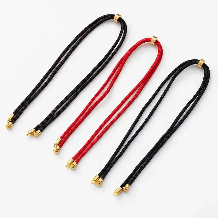 Rope Strings Cords Handmade Pendant Adjustable Braided Necklace Rope for Necklace and Jewelry Making