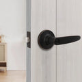 For Modern Style SS 201 Aluminium Toilet Door Lever Lock Cylinder 35-55mm Thickness 5 Year Warranty China Wholesale