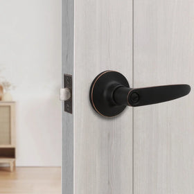 For Modern Style SS 201 Aluminium Toilet Door Lever Lock Cylinder 35-55mm Thickness 5 Year Warranty China Wholesale