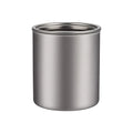 USSE Hot Sales Outdoor Picnic Pure Titanium Double Layer Portable Insulated Drinking Utensils Coffee Cup for Camping Cooking