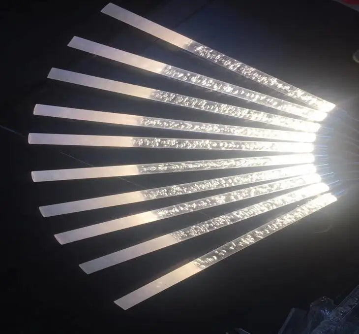 Wedding Ceiling Light Luminous Acrylic Stick Light Led Chandelier Pendant Lamp Wedding Event Party Decoration Supplies