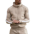 Yali Customized logo Unisex Cotton Sweatsuits Fashion Men Track Suits Track Sweat Suit Two 2 Piece Jogger Set for Men