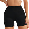 Seamless Knit Breathable Spandex/Nylon Yoga Shorts Women's Peach Hip Lift High-waisted Skinny Running Exercise