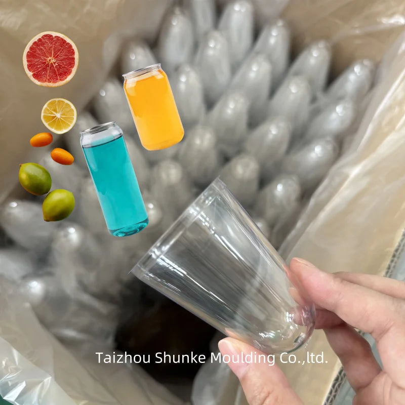 Easy Open Can Pet Preforms 202/206/211//300/305/307/309/401 Models /52mm Plastic Preforms Manufacturing Preforms for PET Bottles