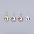 925 Sterling Silver Jewelry Pendant Ball Charms Bracelet Charms for Jewelry Making