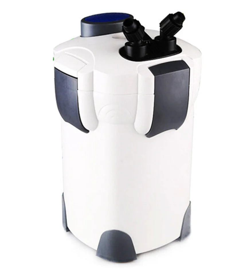 Luxury Plastic Aquarium Filter Bucket External Fish Tank Water Pump with Filter Cotton for Living Room Use