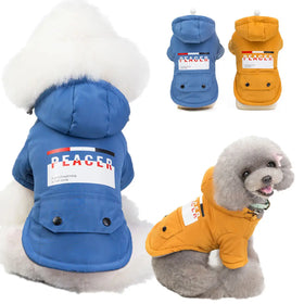 Cartoon Small Dog Clothes Winter Autumn Coat Puppy Dog Hoodies Pet Clothes Pets Clothing