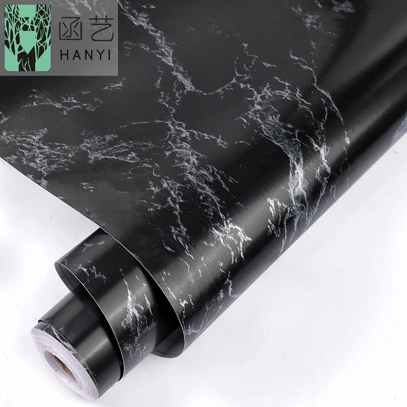 Self Adhesive Waterproof Wallpaper Marble Contact Paper Easily Removable for Furniture Cabinets Countertop Kitchen