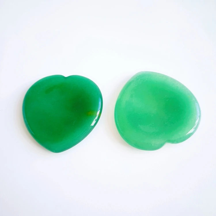 Diy Custom Colorful Natural Green Aventurine Worry Stone Tumb Stone Gemstone
