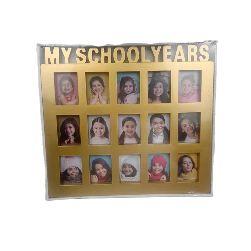New Design My School Career K-12 Photo Frame Plastic Made Picture Collage Frame Graduation Souvenir