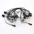 G50 Globe LED Outdoor Garden String Lights Solar Powered Waterproof with IP67 Rating Hanging Lights Porch Patio Camping Party