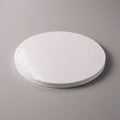 100pcs 10 Inch 12mm White Round Cake Drum Corrugated Cardboard Oil-Proof Waterproof Cake Paper Drums