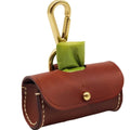 Factory Hot-selling Leather Dog Poop Bag Dispenser Poop Bag Holder Dog Waste Bag
