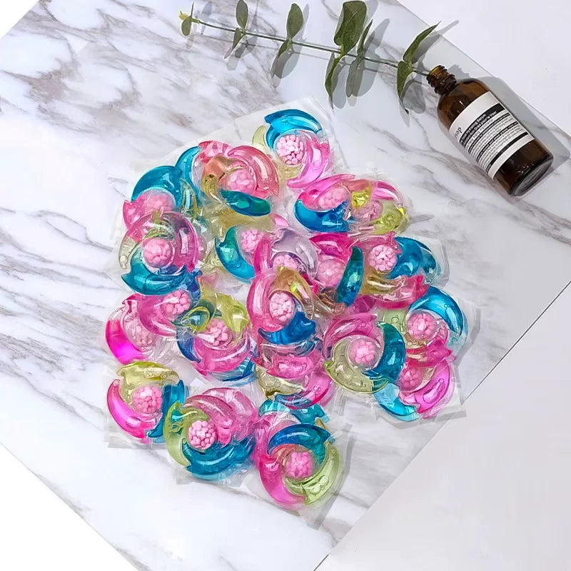 Bulk Factory Price Stain Removal 4 in 1 Laundry Detergent Pods Laundry Capsules Fragrance Laundry Perfume Beads Fabric Softener