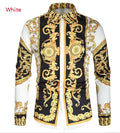 Custom Wholesale Lapel Single Breasted Long Sleeve Big Size Beach Shirt Tops Man 3d Print Shirts