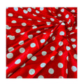 Red 22mm Stretch Silk Satin 93% Silk 7% Spandex Silk Fabric Accept Custom Design