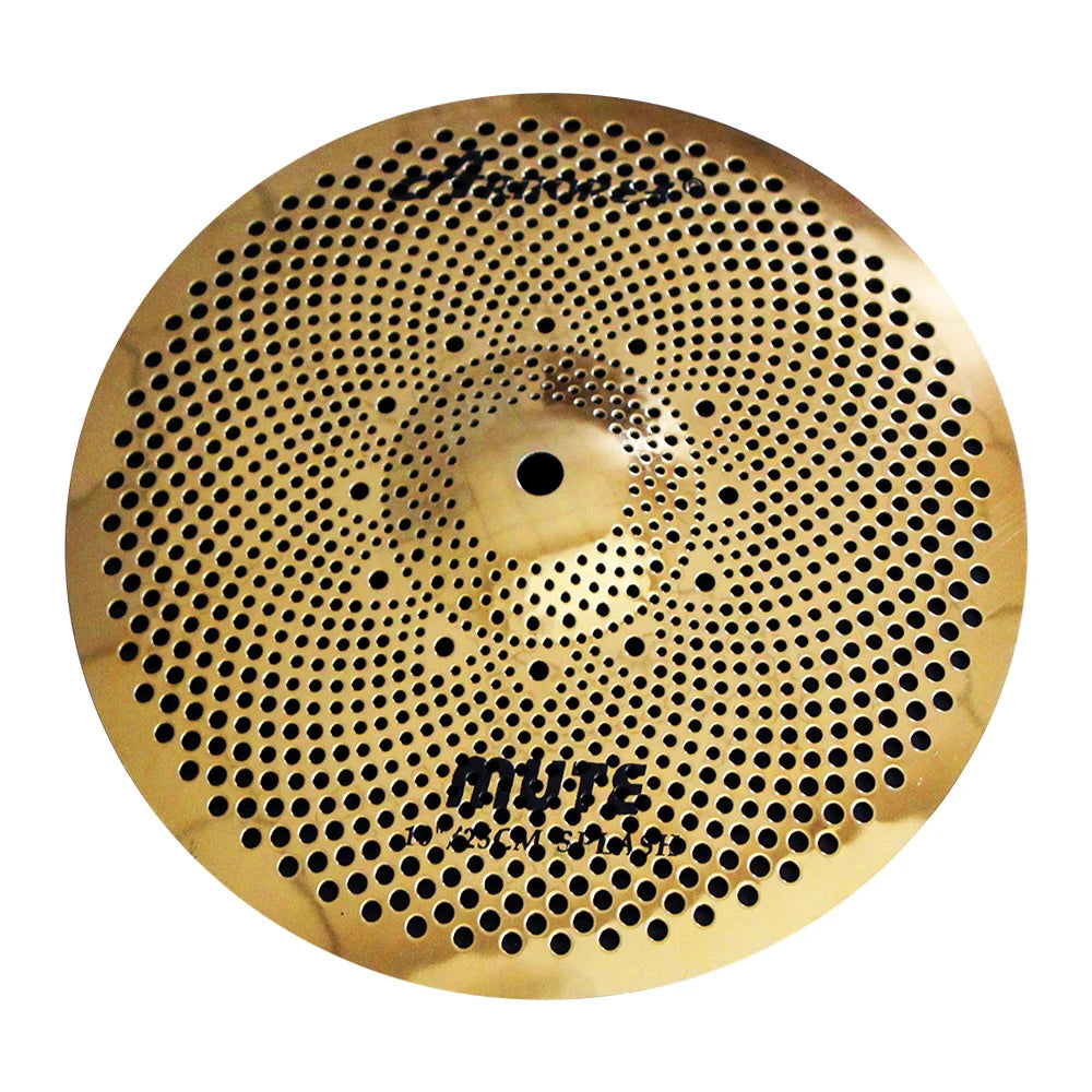 High Grade Arborea Gold Low Volume Cymbal 10 Inch Splash Cymbal for Drum Set
