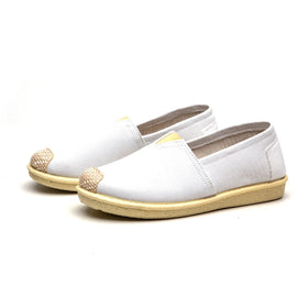 Latest Design Ladies Wholesale Cheap Women Flat Outdoor Casual Canvas Shoes Eco Material Jute Espadrilles