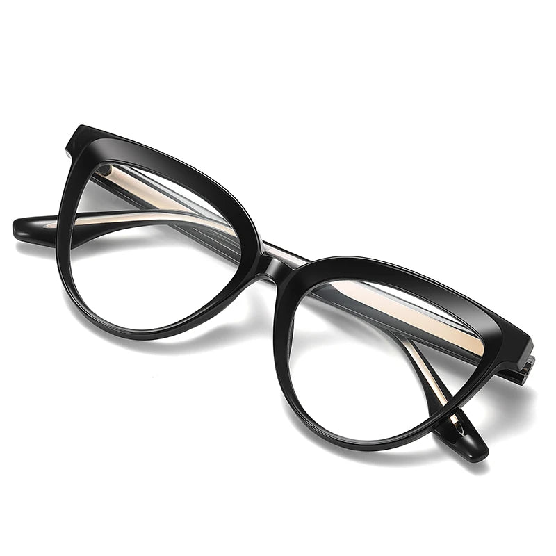 Acetate Stylish Optical Frame  Blue Light Blocking Glasses Frame Custom Myopia Glasses for Women Eyeglasses