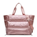 Large Capacity Puffer Handbags for Women Ladies Yoga Mat Waterproof Casual Handbags