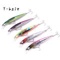 Floating Minnow 13cm/20g Long Cast Slow Sinking Artificial Flash Blade Hard Bait Saltwater Fishing Lure for Seabass