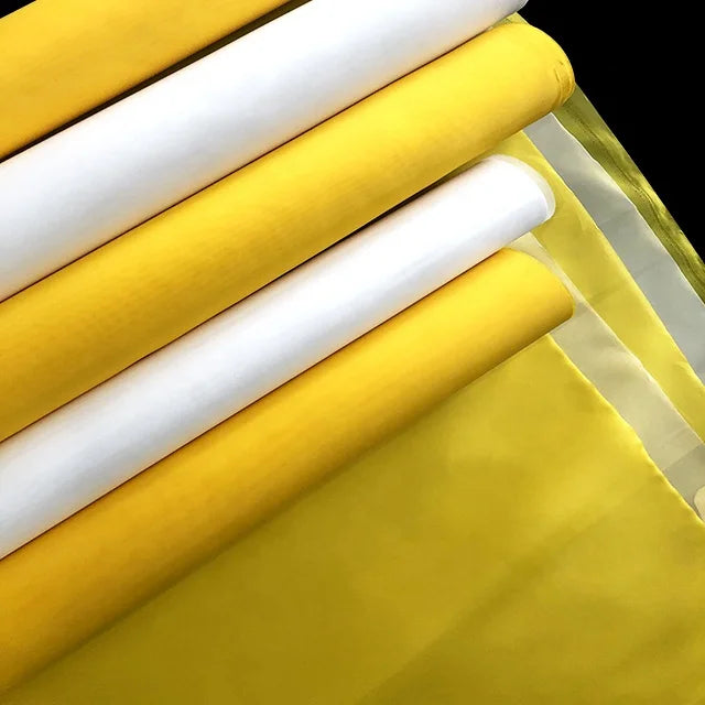 Reusable Bolting White Yellow 25 36 45 58 115 213 228 303 356 425 465 525 Mesh 100%Polyester Screen Printing Mesh for Printing