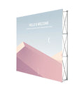Customized 10ft Trade Show Booth Display Outdoor Advertising Tension Fabric Backdrop Pop up Display Stand Banner
