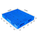 LEADLOONG Euro Pallet 1200*1000*150MM Industrial Heavy Load Forklift Use Double Faced Plastic 4-Way Entry