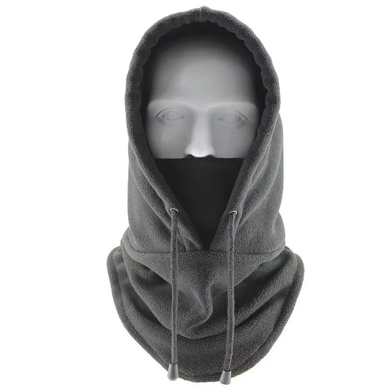 Wholesale Factory Adults Thermal Ski Fleece Balaclava Headgear Out Door Face Fleece Hat Mask Motorcycle
