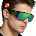 DUBERY Factory Price Oversized Dark Green Sunglasses 2026 Unisex Fashion UV400 Protection Lightweight Durable Full Rim Summer