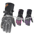 Men's Women's Windproof Waterproof Motorcycle Gloves Touch Screen Compatible Motorbike Riding Gloves for Winter Motocross Gear