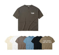 Wholesale Good Quality 230grams Round Neck Cotton T-shirts Drop-shoulder Loose Style Oversized T-shirts With Pockets