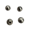 Stainless Steel 304 Satin Finish M6 Threaded Ball Rod End Cap with Modern Design for Staircase and Deck Railings Rust Resistant