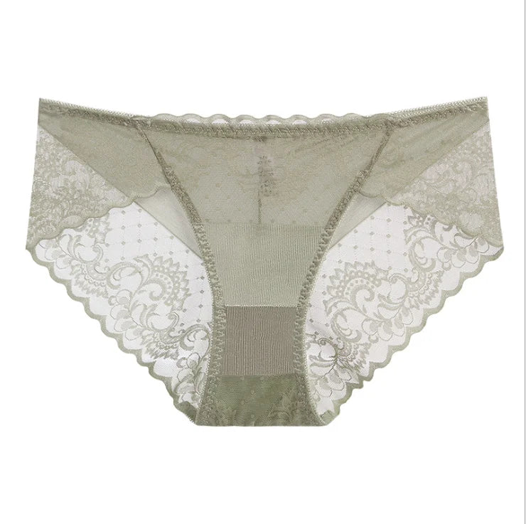 Wholesale Traceless Seamless Ladies Underwear Ice Silk Briefs Women Seamless Panties
