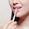 Portable Exfoliating Lip Tools Silicone Exfoliating Lip Brush Deep Clean Double Side Soft Silicone Lip Scrub Brushes