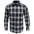 Autumn and Winter Thick New Flannel Grid Men's Shirt