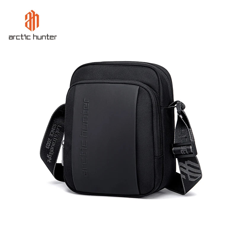 Arctic Hunter New Arrival Men's Geometric Pattern Waterproof Lightweight Durable Polyester Sling Crossbody Shoulder Bag
