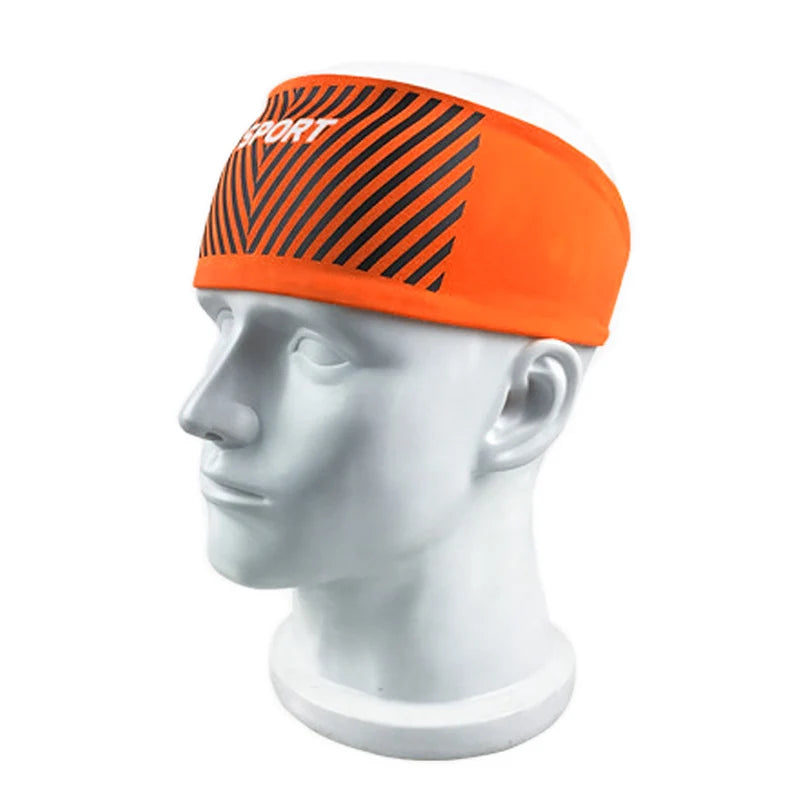 Breathable Elastic Gym SweatProof Hair Band Running Sweatband Sport Headband