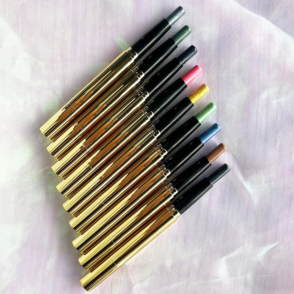 Professional Wholesaler of Luminous Waterproof Eyeshadow Stick 5g Private Label Dry Eyes Glitter Powder Shimmer Eyeliner Pencil