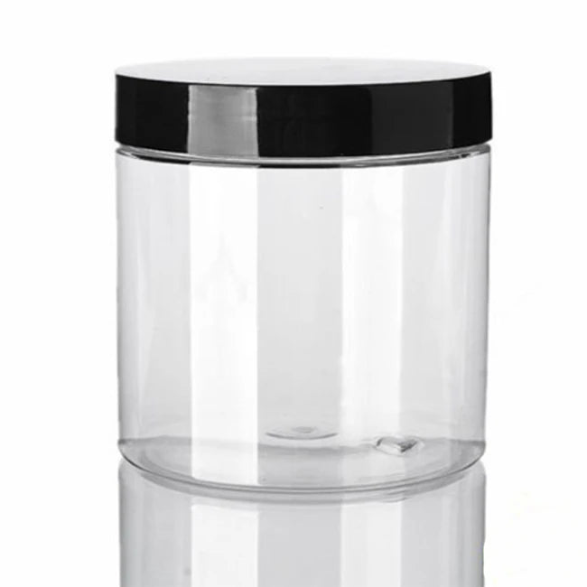 Small MOQ Plastic Material Eco Friendly Food Jars Cookie Container Bottle
