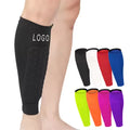 Elastic EVA Foam Honeycomb Shin Pads Thickened Calf Compression Support Sleeve Soft Football Leg Guard for Soccer Protective
