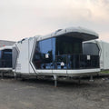 2 bedroom modular prefab capsule home prefabricated cabin house for outdoor hotel