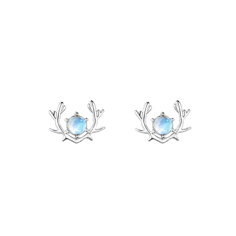 925 Sterling Silver Stud Earrings Women's 2022 New Earrings Light Luxury Small Design Fashion Simple Earrings