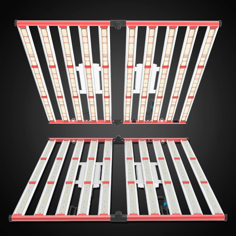 1000W Full Spectrum Foldable LED Grow Light with LM281B Chips for Hydroponic Bloom & Vegetative Growth Commercial Use
