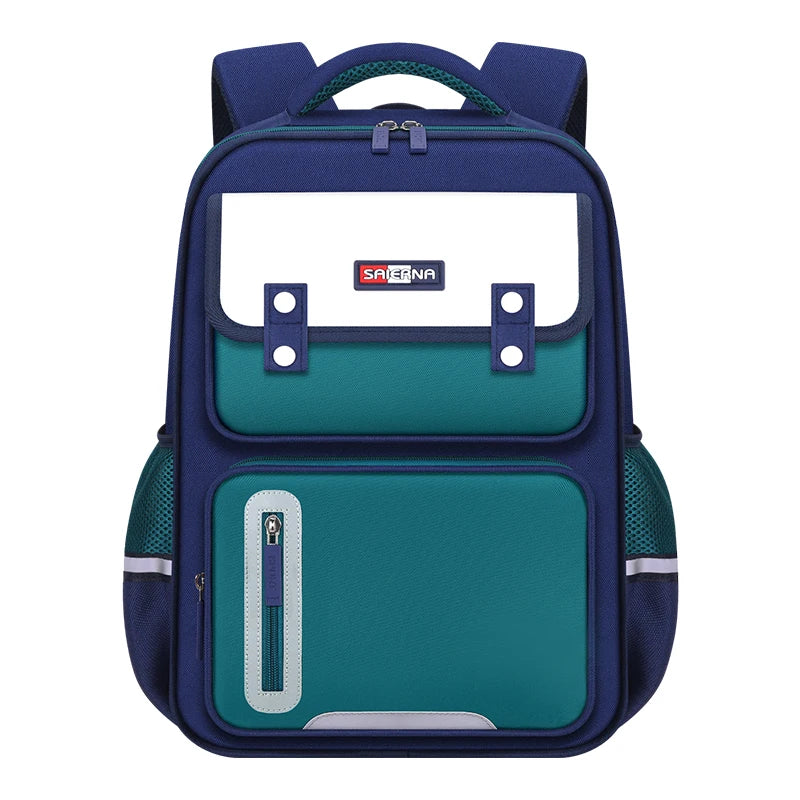 2022 New British Style Students 1-6 Grade Schoolbag Spine Care Shoulder Bag School Children Bags