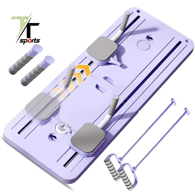 TTSPORTS Foldable Pilates Reformer Board for Home Pilates Sliding Board