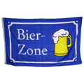 Custom 3x5ft 100% Polyester Vlag Bier Flag Double Sided Digital Printing Promotional Beer Flag