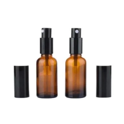15ml 30ml 50ml 100ml Amber Empty Mini Perfume Glass Spray Pump Bottle for Skincare Packaging